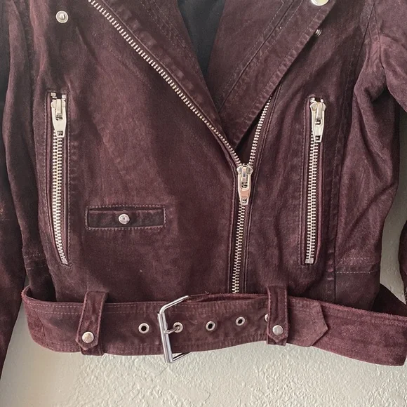 Blank NYC Suede Leather Jacket - Picture 2 of 4